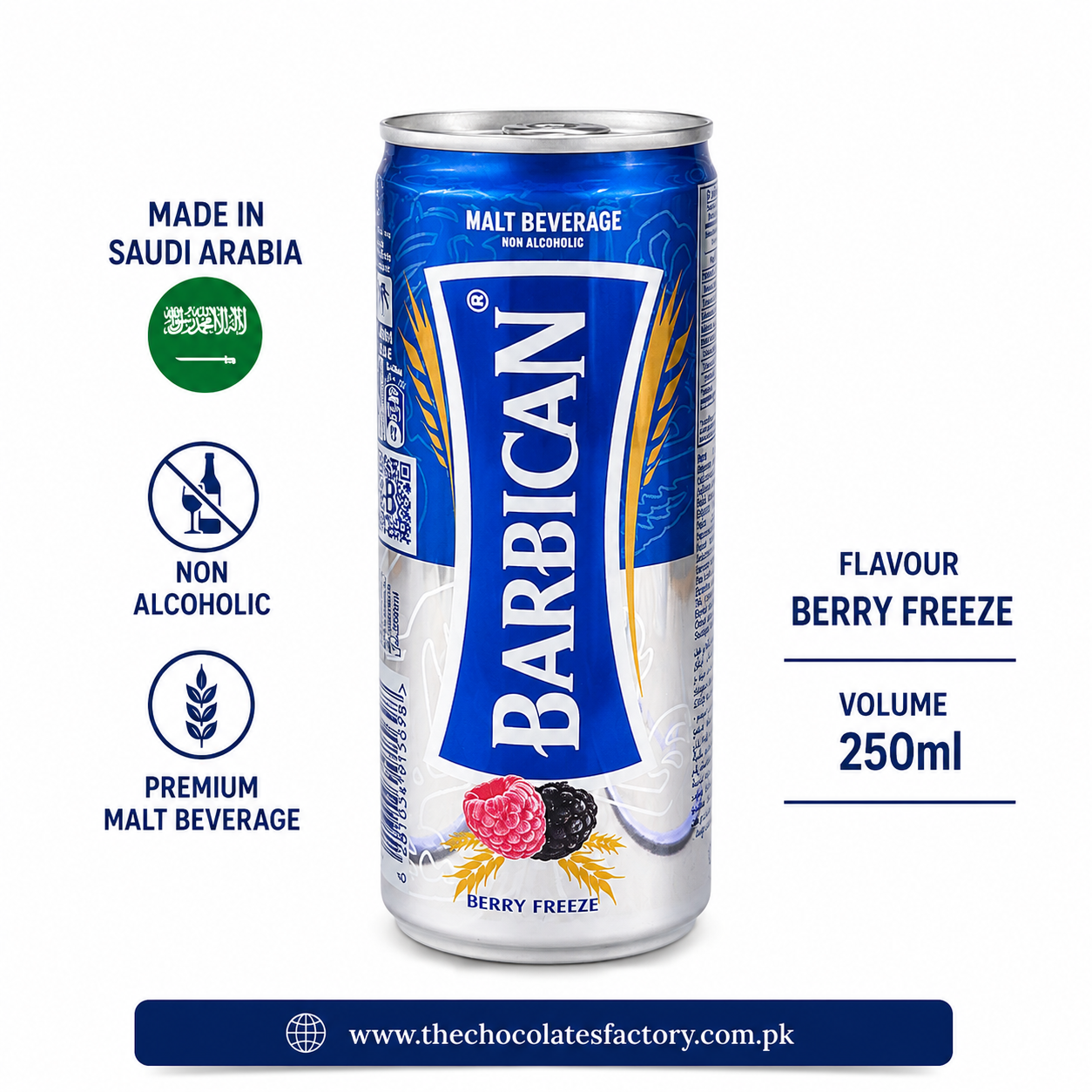 Barbican Malt Beverage Berry Freeze Flavor 250ml