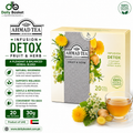 AHMAD TEA INFUSION DETOX A PLEASANT & BALANCED HERBAL BLEND 20 FOIL TEA BAGS