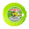 Bebeto Extra Long Bubblegum Tape Rolls  Sour Apple Flavour 1M