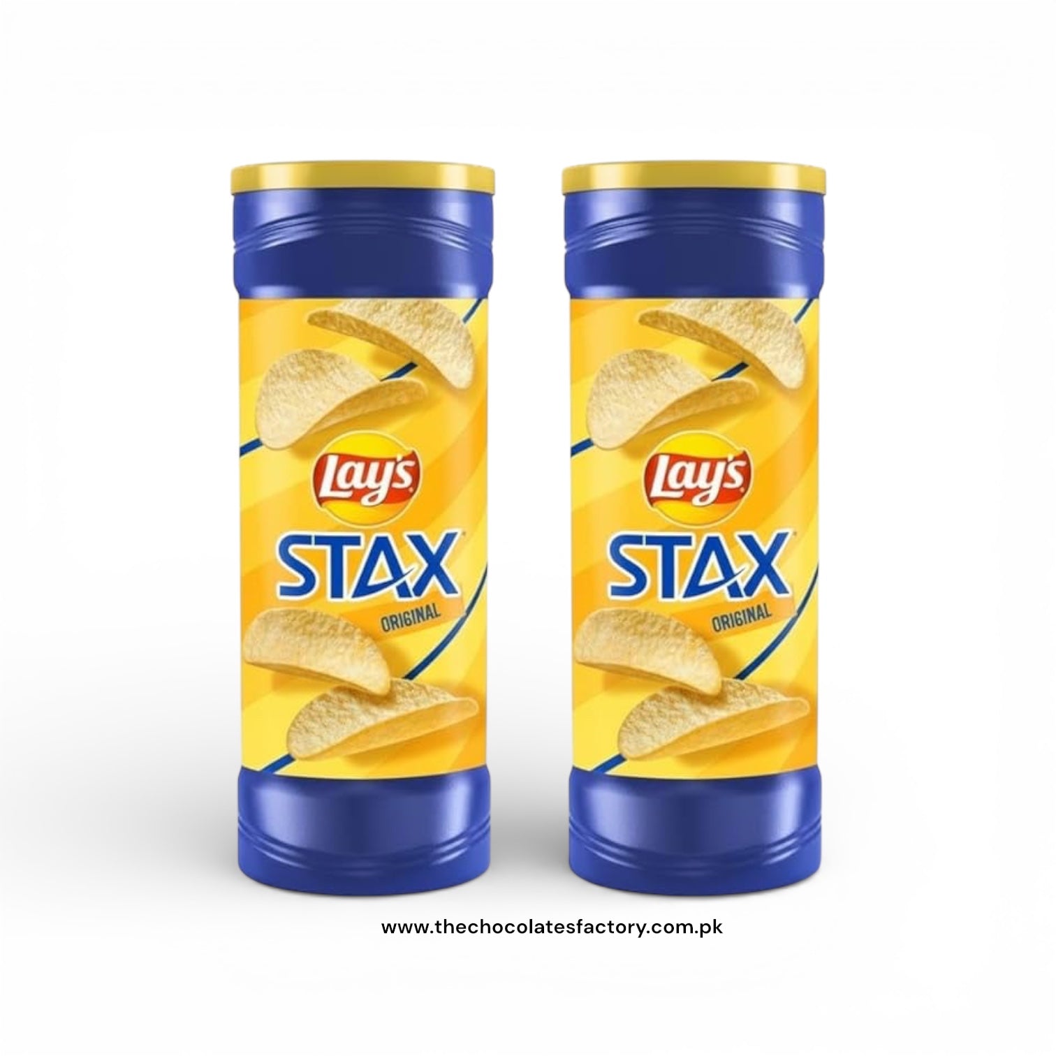 LAY'S STAX POTATO CRISPS, ORIGINAL - X2