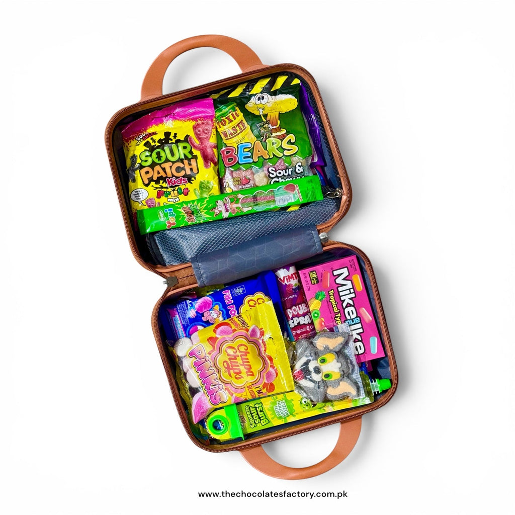 The ultimate Candy Briefcase loaded with your favourite treats