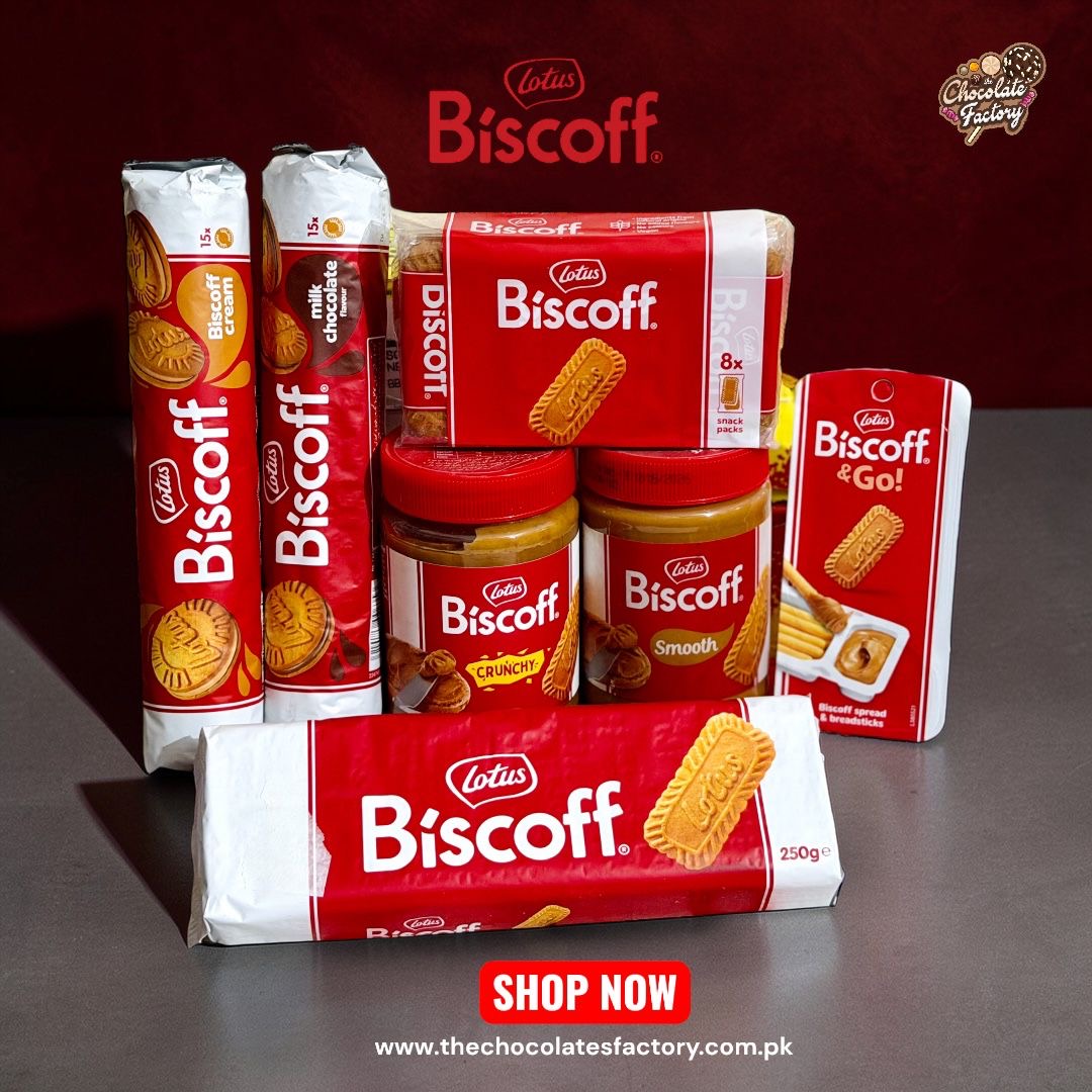 Spread the love with Lotus Biscoff