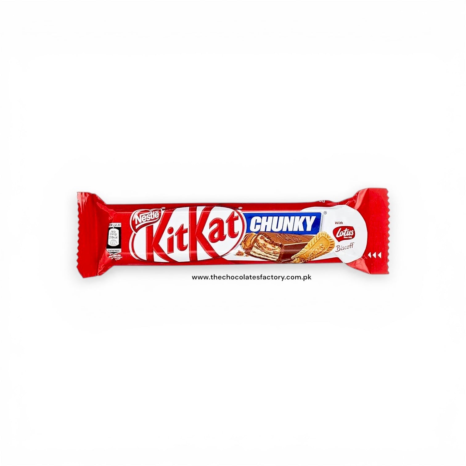 KitKat Chunky with Lotus Biscoff Caramelized Biscuit Flavored Wafer Bar, 41.5 grams