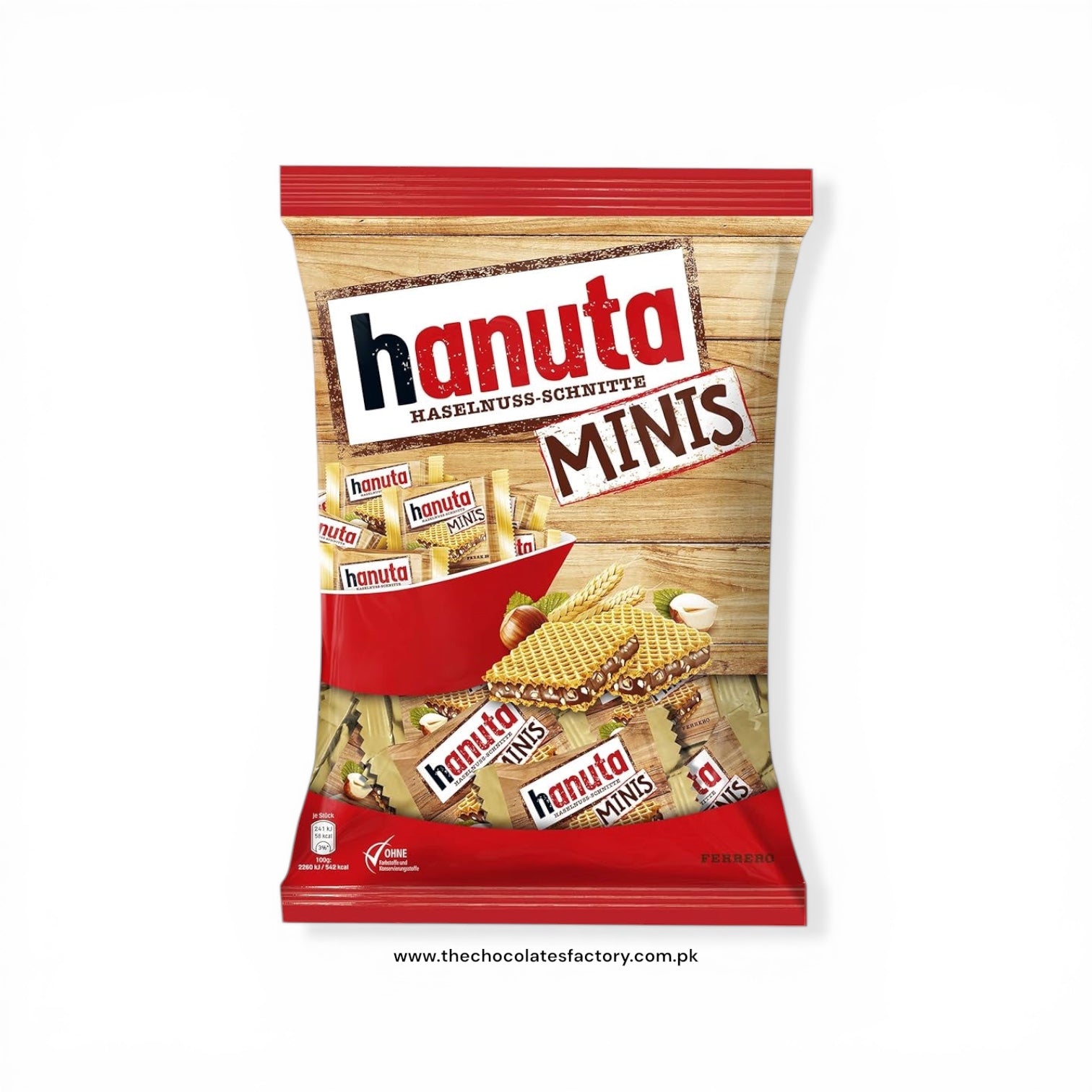 Ferreros Hanuta Minis Pouch 200g Pouch
