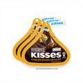 Hershey's Kisses Creamy Milk Chocolate with Almond, 36g - X3