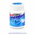 Mentos White Chewing Gum, Sweet Mint Flavour, Sugar Free Pack of 38's