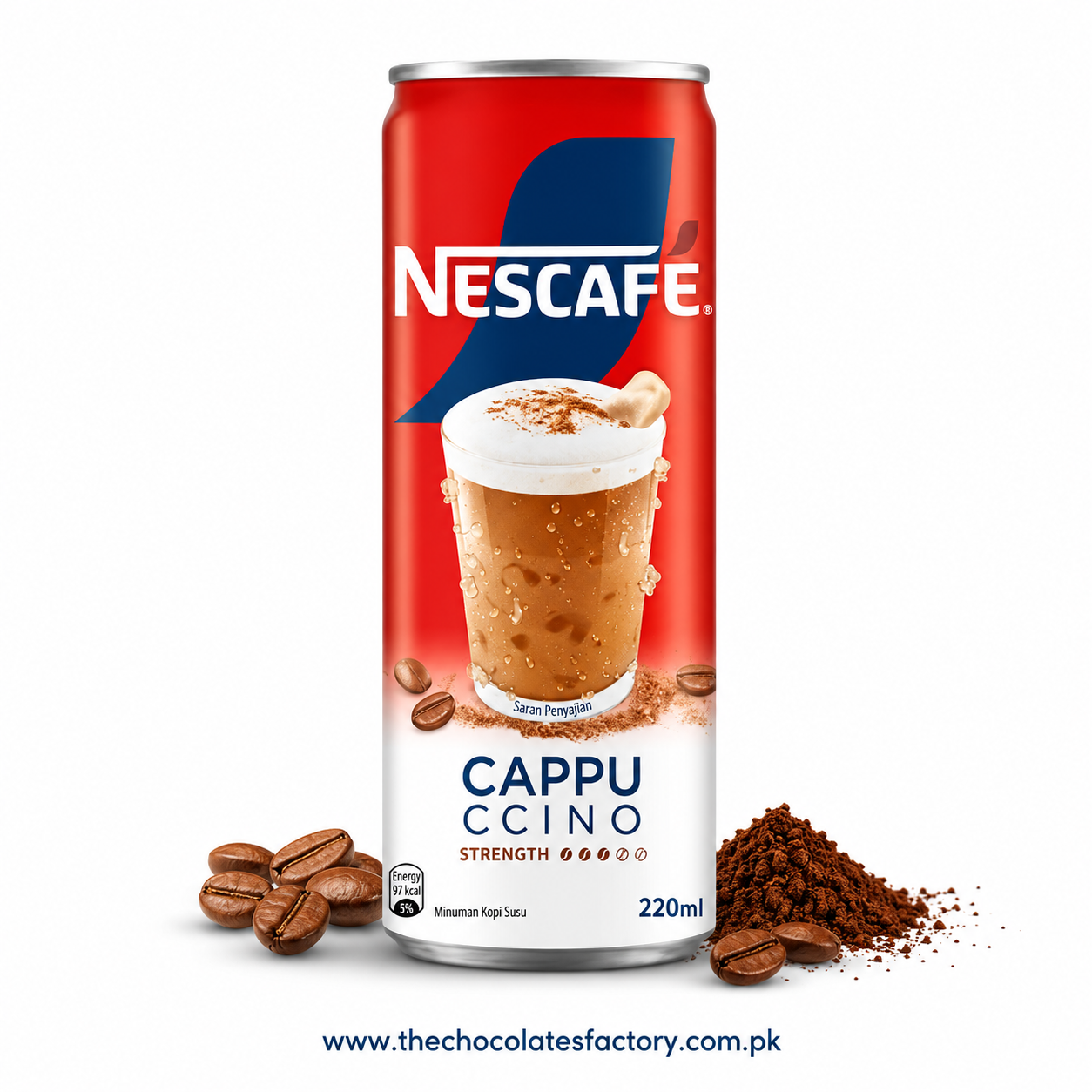 NESCAFE COFFEE DRINK CAPPUCCINO TIN 220ML