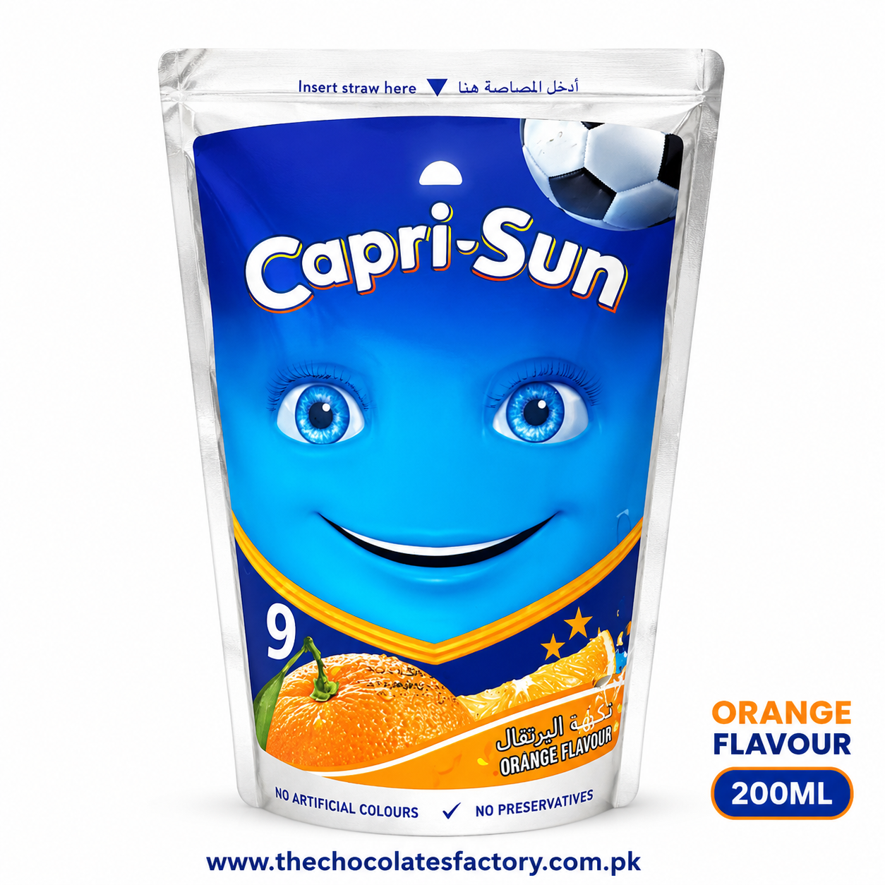 CAPRI SUN ORANGE DRINK 200ML