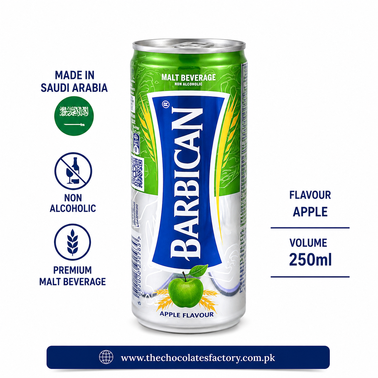 Barbican Malt Beverage Apple Flavor 250ml