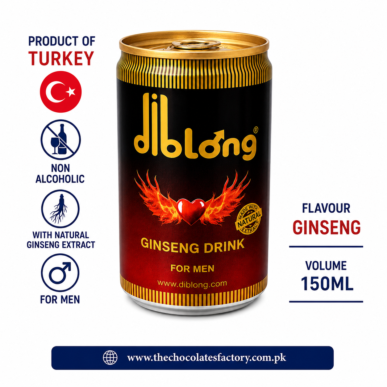 Diblong Ginseng Drink For Men 150ml
