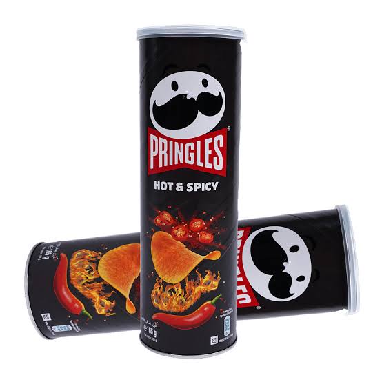 PRINGLES CHIPS HOT & SPICY 165GM